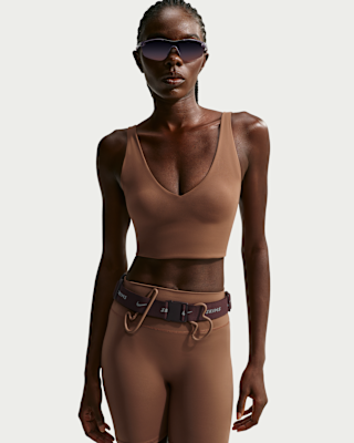 新品　ナイキ　スキムズ　Vネック　　ロングライン　ブラ　XLサイズ Reviews: NikeSKIMS Matte Women's V-Neck Long-Line Bra. Nike.com